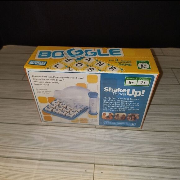 Boggle Game The 3 Minute Word Search Family Game Ages 8+ By Parker Brothers 2005 - Picture 4 of 6